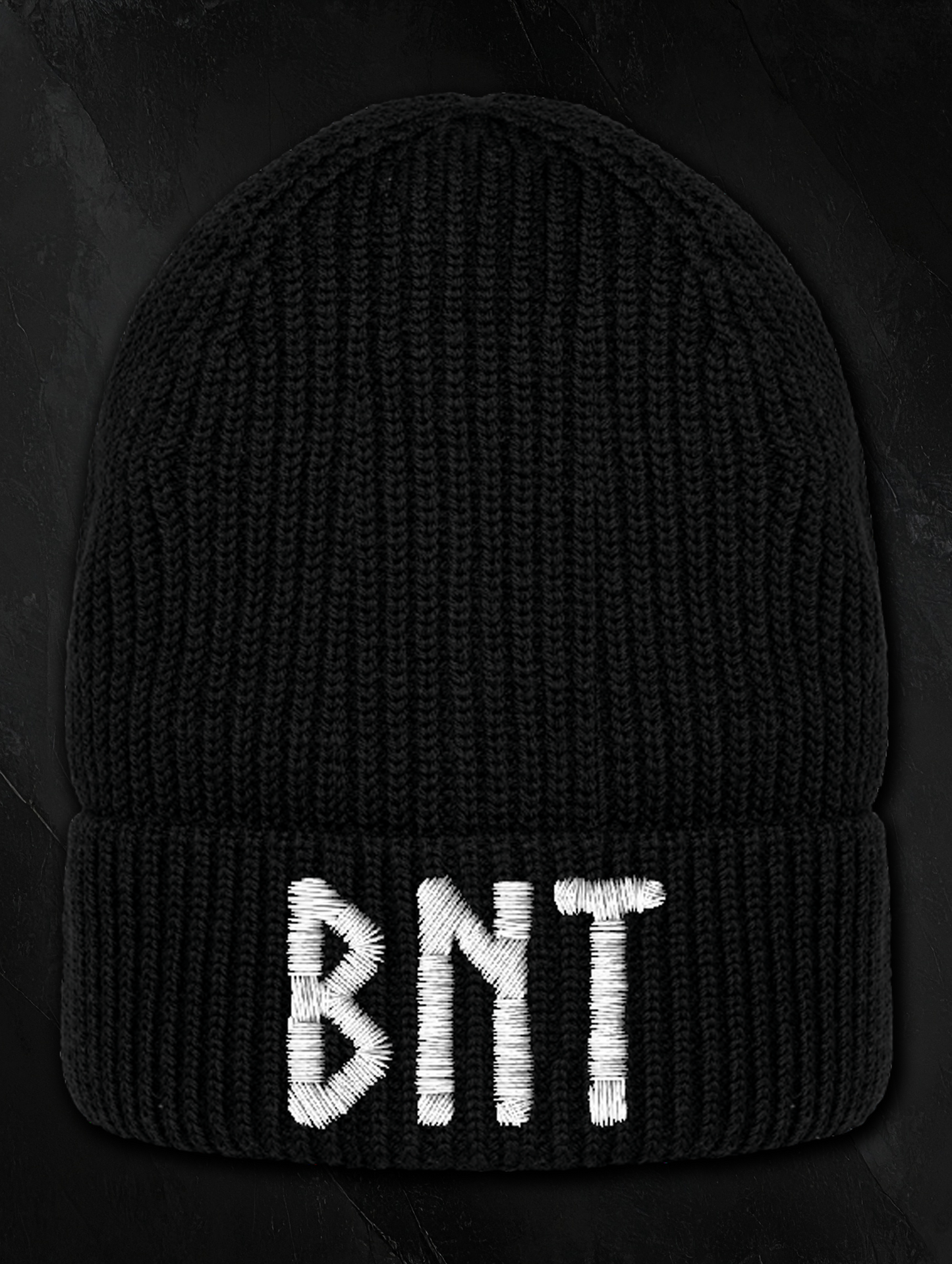 Bonnet en laine mérinos BRODÉ - BNT