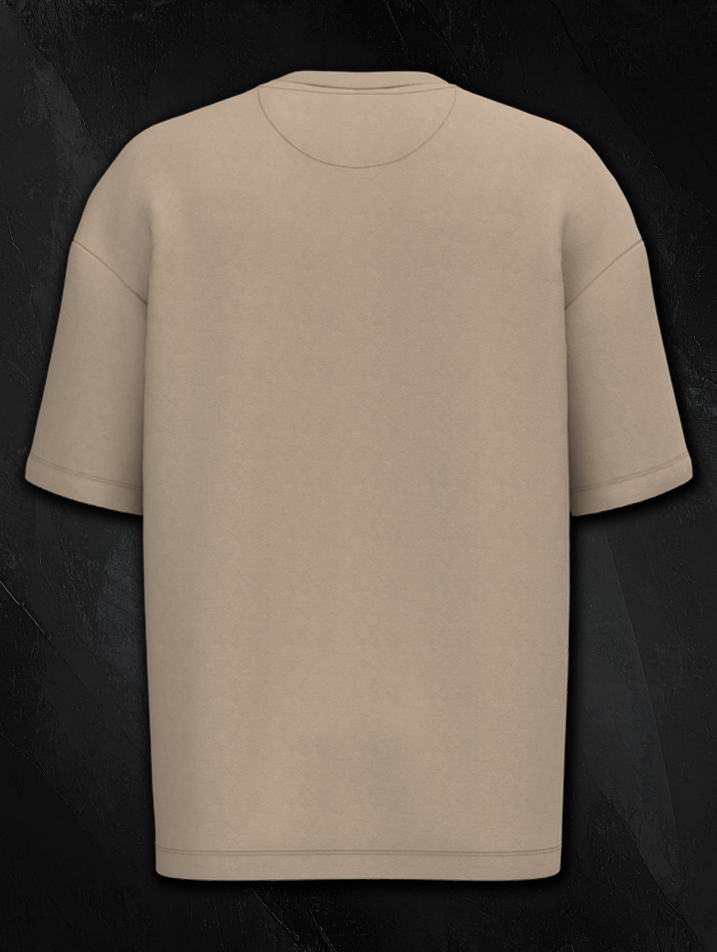 T-shirt en tissu french terry oversize UNISEXE - BNT